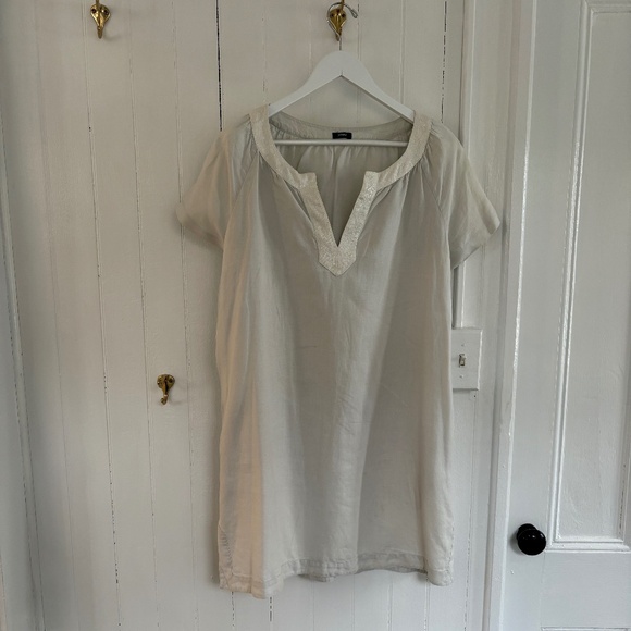 J Crew Linen Summer Dress 12 - Picture 9 of 11